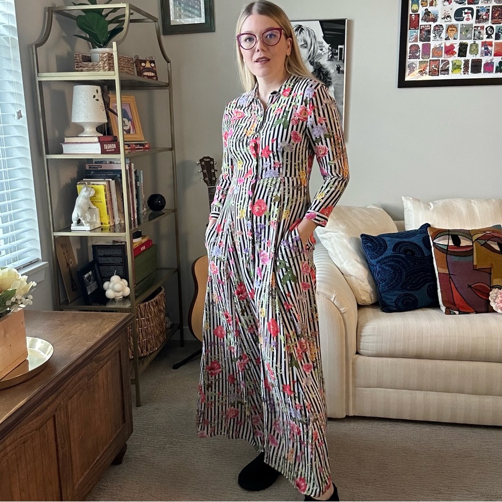 Zara Woman Premium Collection Maxi Dress